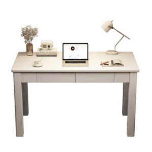 全實木窄書桌 | 簡約風格 | 家用桌 | 學生寫字桌 -白色80x45x75cm